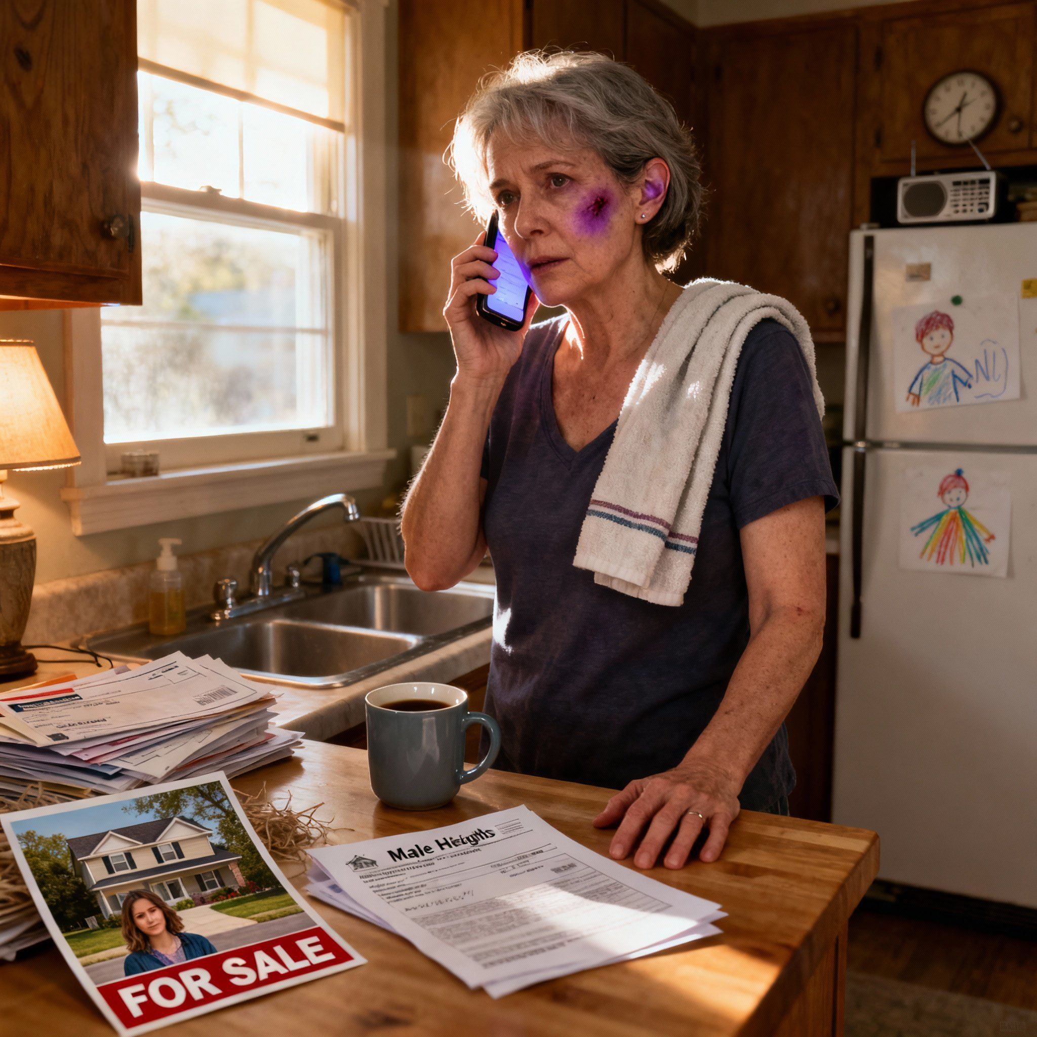 “Stay away from us.” My daughter shoved me to the floor. I texted back “Okay,” turned off the money to their new house—and five hours later my phone lit up with 30 missed calls.