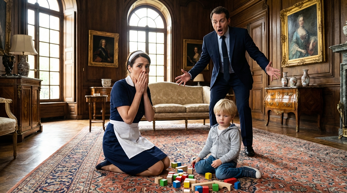 The millionaire’s autistic son still can’t walk, until the new employee did something that…