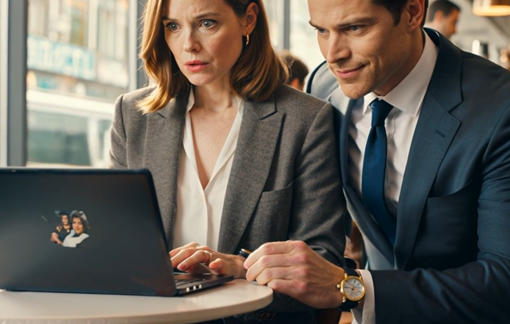 A stunning man sat down beside me and said, “Your husband is seeing my wife.” Then he leaned in, smirked, and whispered, “Forget him — come out with me tonight.” I said yes immediately… and it changed my life.