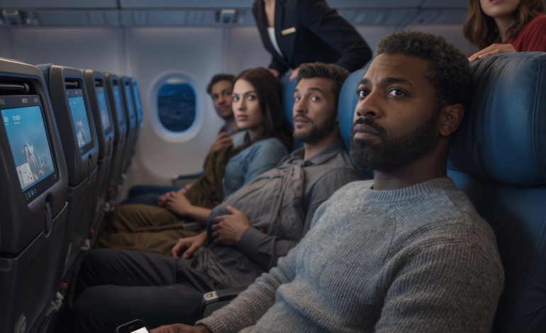 A Black Single Dad in Seat 8A — When the Captain Asked If Any Combat Pilots Were on Board