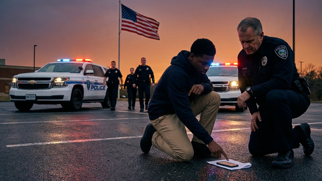 Police Tackle Black Teen Outside Mall — Froze When 10 FBI Agents Surrounded Them