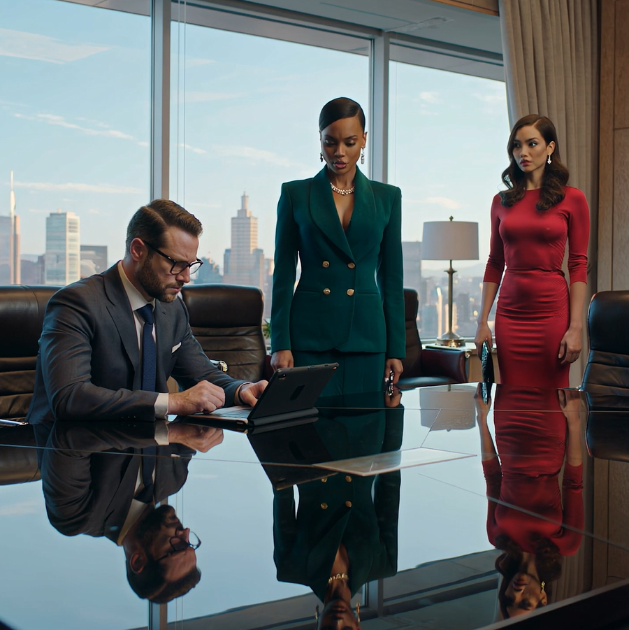 Husband Took His Mistress to a Business Meeting—But the New Billionaire CEO Walked In…