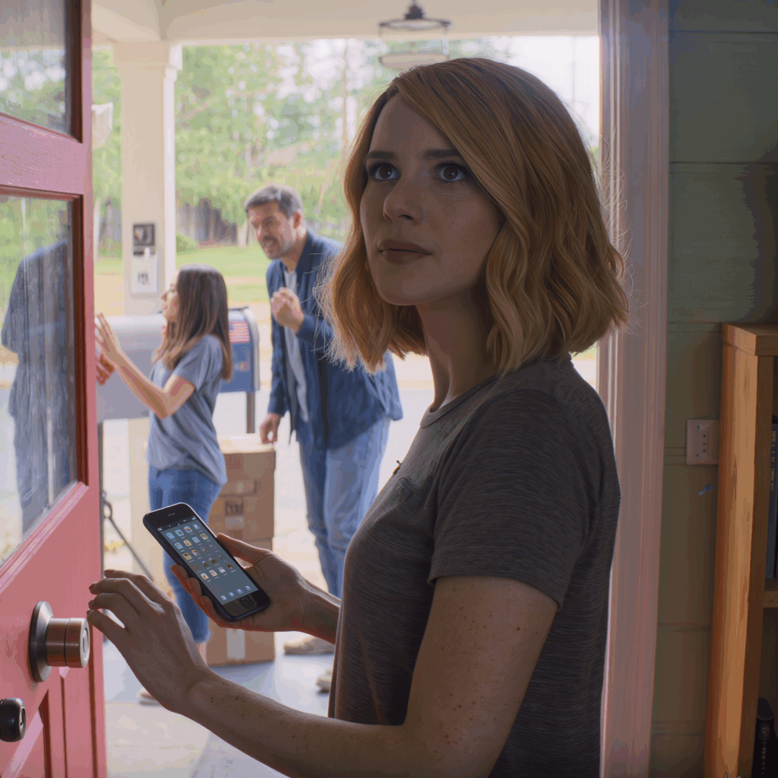 “We’re Moving In Friday,” My Sister Announced. “Mom Already Agreed.” I Grabbed My Phone. Alarm System Armed. Doorbell Camera Recording. And Then My Phone Lit Up -“Intruder Alert: Police Dispatched”