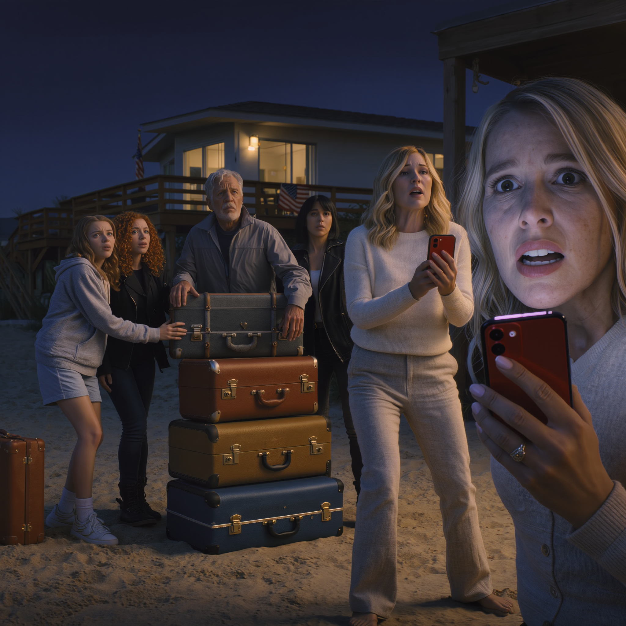 They were at my $4.7 million beach house in Malibu. I never gave permission. They planned the whole trip without me. I was done being treated like a walking ATM instead of a daughter, so I called my property manager and said, ‘Change every code. Now.’ At midnight, they couldn’t get back inside left standing on the sand with all their luggage.