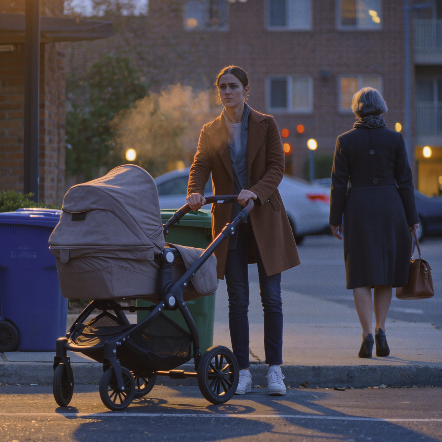 She left a spotless stroller by the dumpster—then a single letter changed everything
