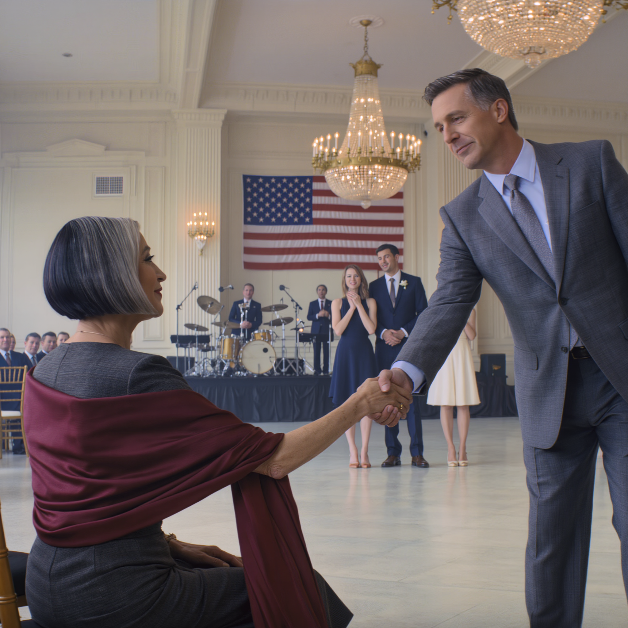 Called A ‘Wedding Crasher’ By My Son-In-Law In Front Of 300 Guests, I Stayed Silent—Until The CEO Of His Company Noticed My Company Logo On My Business Card; In That Moment, The Whole Room Shifted, And My Daughter Saw Everything.