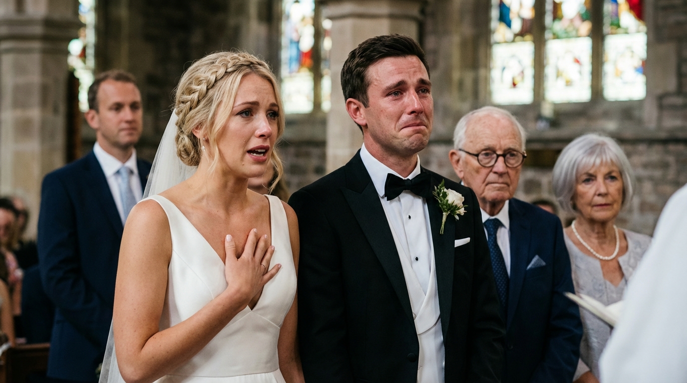 An Hour Before The Ceremony, I Overheard My Fiancé Whisper To His Mom: “I Don’t Care About Her-I Only Want Her Her Money.” I Wiped Away My Tears, Walked Up To The Altar, And Instead Of “I Do,” I Said Something That Made My Mother-In-Law Clutch Her Chest Right There In THE HALL…