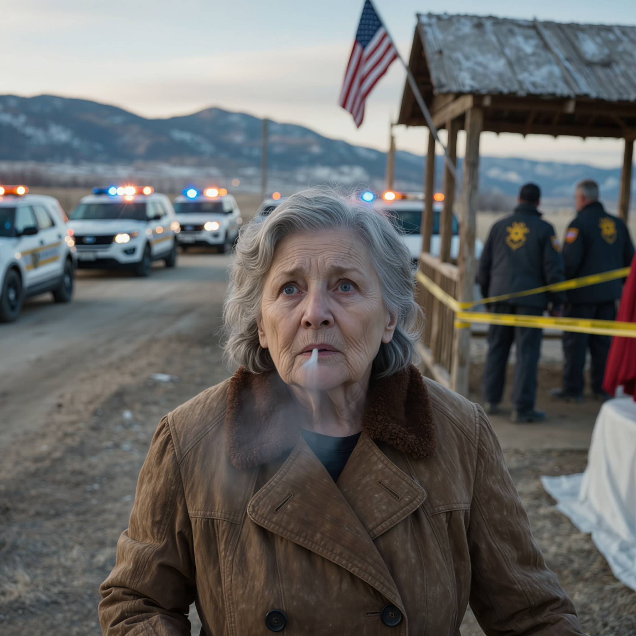 My grandson called me at 5 a.m. and said, ‘Grandma, don’t wear your red coat today.’ I asked why, and in a trembling voice, he said, ‘You’ll understand soon.’ At 9 a.m., I went to catch the bus. But when I saw the crowd gathered by the stop, I finally understood why — and my stomach just tightened.
