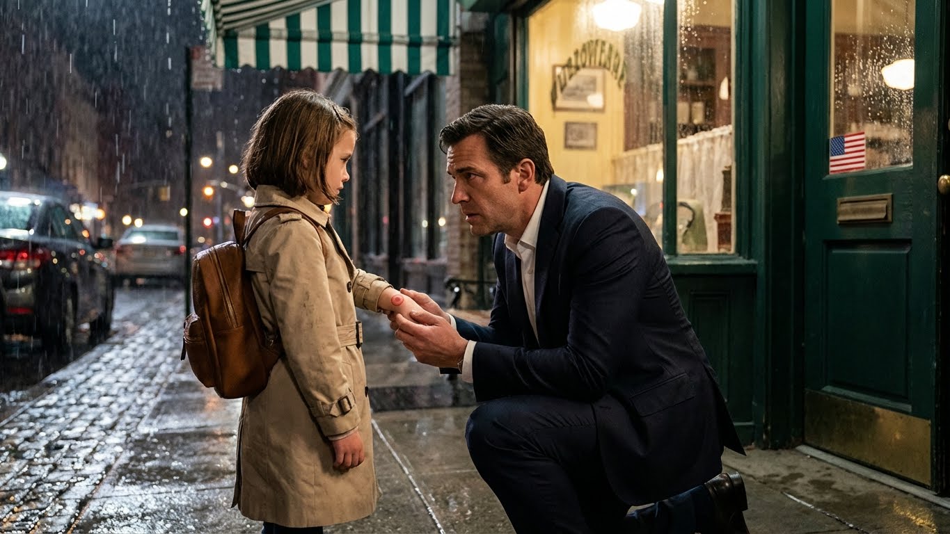 Millionaire freezes when he sees a girl with a birthmark like his – boy, are you my father?