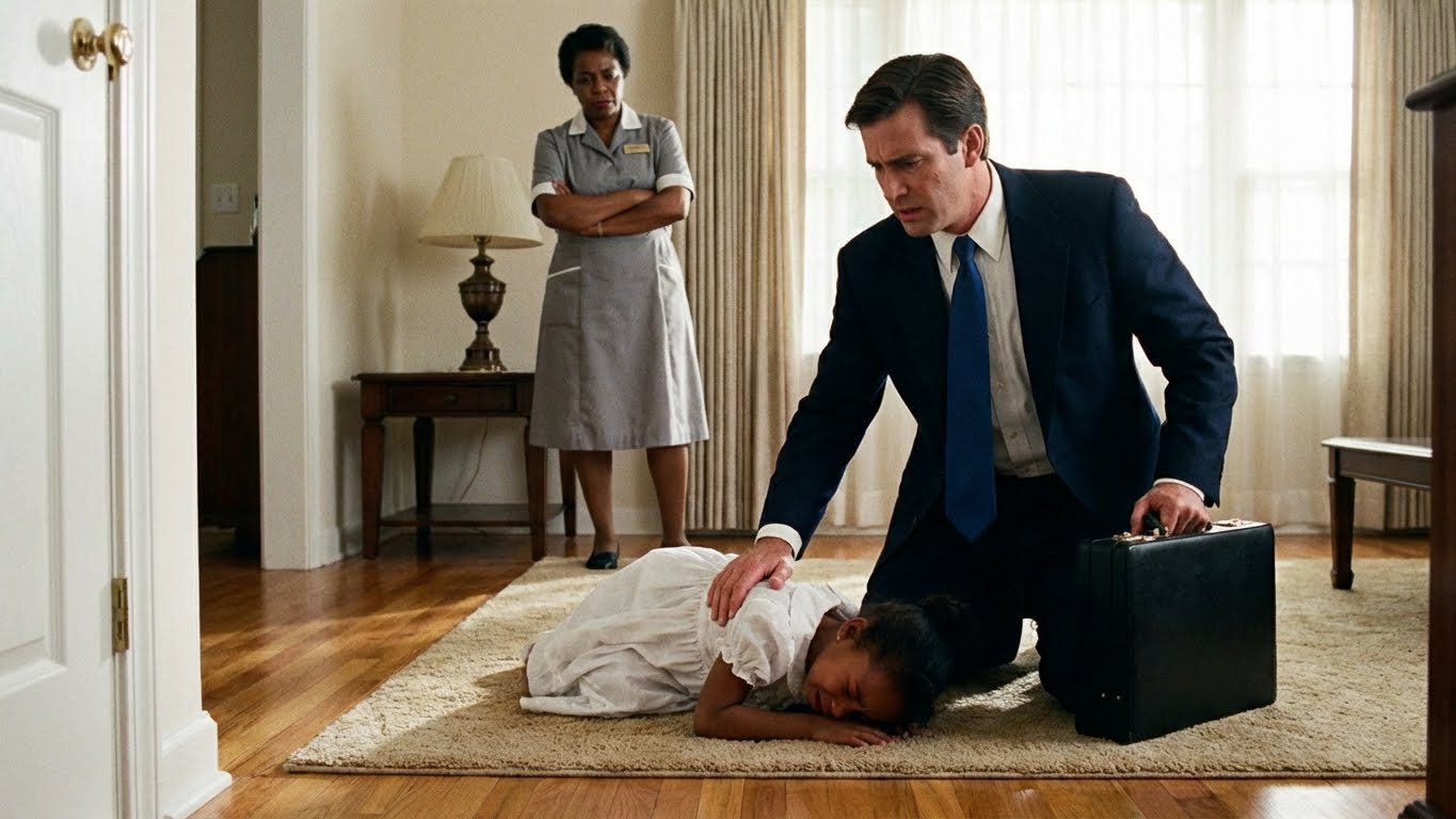 He Came Home Two Hours Early, Expecting to Hear His Son’s Laughter — But Instead He Heard a Weak Voice Whisper, “Please, I’m tired…”