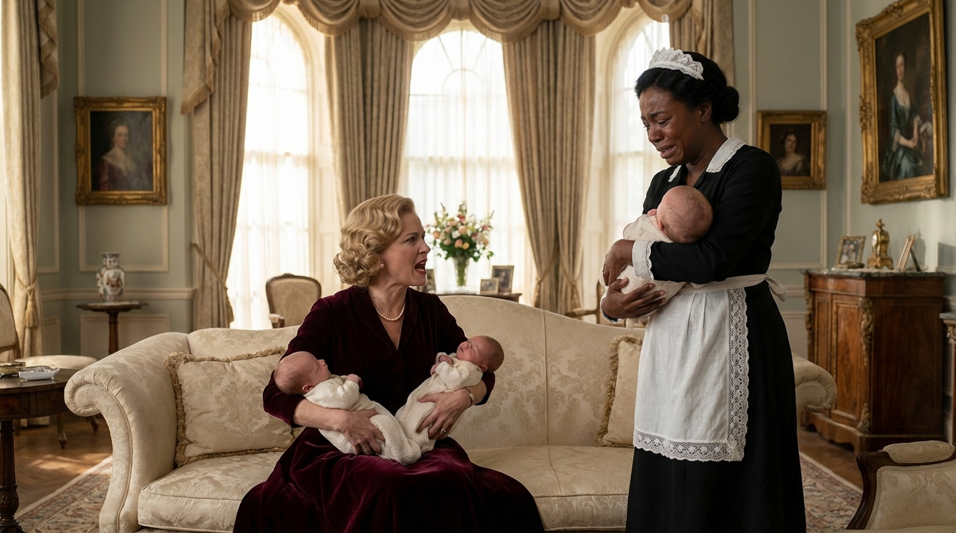 The wealthy woman had triplets and ordered her maid to get rid of the darkest-skinned one. Fate exacted a heavy price…