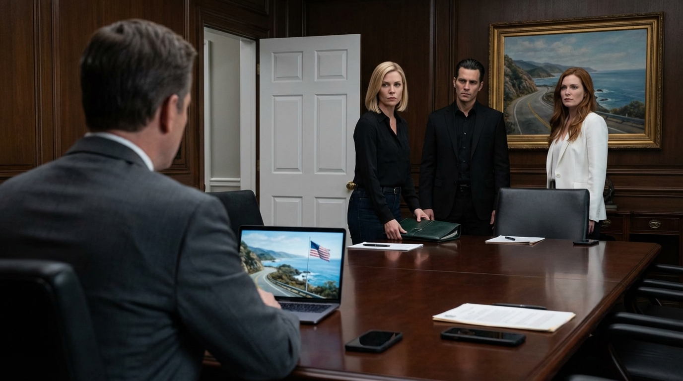 My Mom Tricked Me Into A “Family Meeting.” When I Arrved, Lawyers Were Already There, Ready To Force Me To Sign Everything Over. When I Refused To Hand Over The Inheritance, They Threatened Me. I Just Smiled And Said, “One… Two… Three… Four… Five. You’re A Lot Of People.” Then I Added Calmly: “Funny Thing Is – I Only Brought ONE PERSON TOO.”