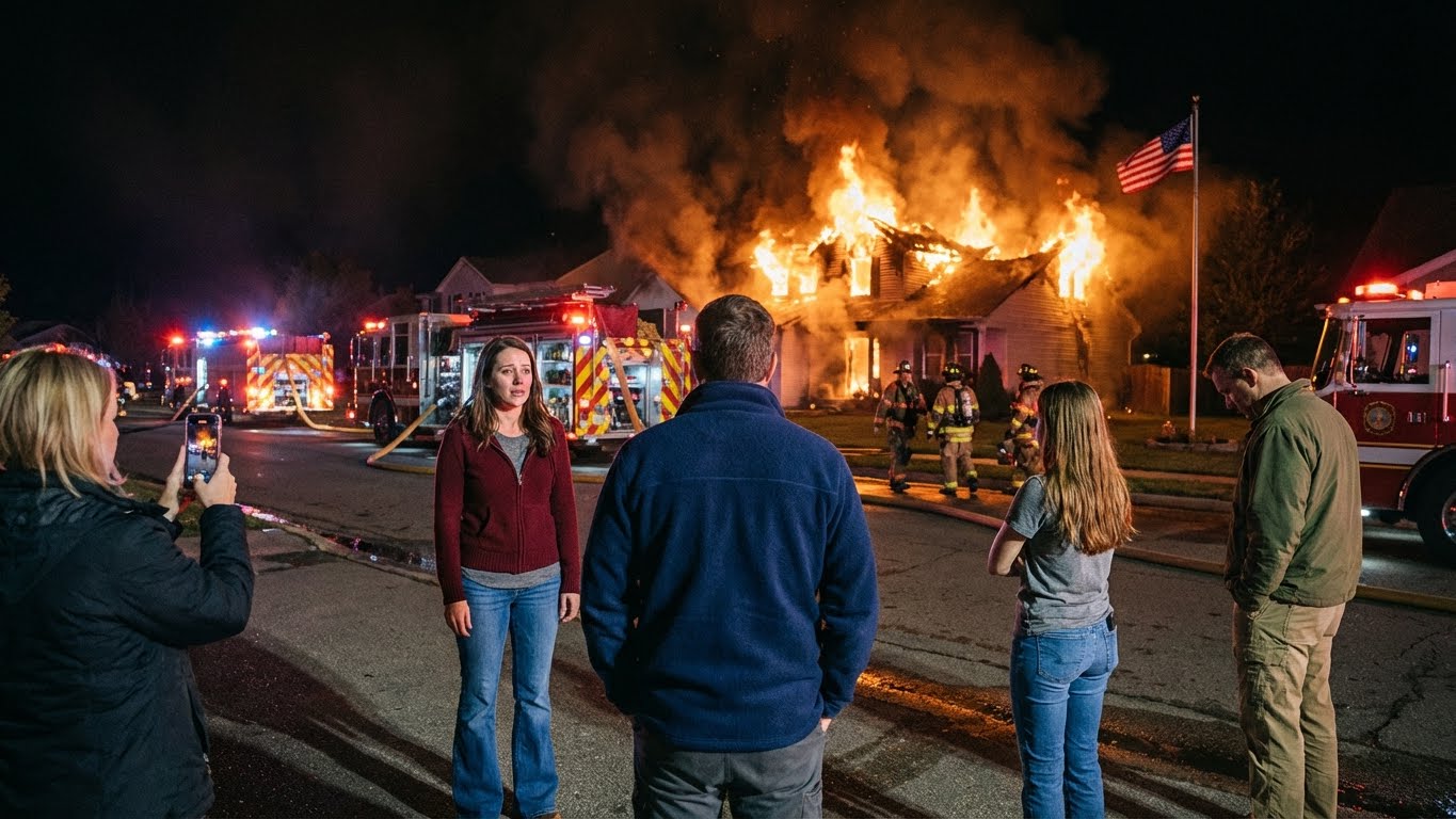 When My House Burned Down, My Family Came… To Laugh — Not To Help. My Mom Smirked: “Finally, Karma Torched The Trash.” My Dad Added: “You Brought This On Yourself.” They Called Me “Cursed,” Took Selfies By The Ashes. I Said Nothing. I Turned Around And Walked Away. One Year Later, I Took Action They Never Expected. NOW THEIR WORLD IS BURNING… WITHOUT ME.