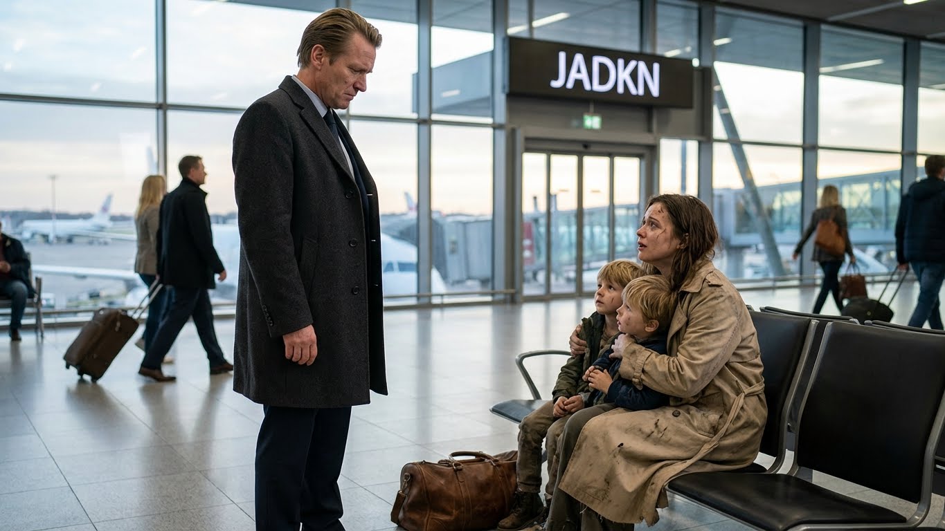 He Fired His Maid Six Years Ago. Today, He Saw Her at the Airport, Shivering, With Two Small Children. Then the Little Boy Looked Up and Smiled, and the Millionaire’s Entire World Collapsed.