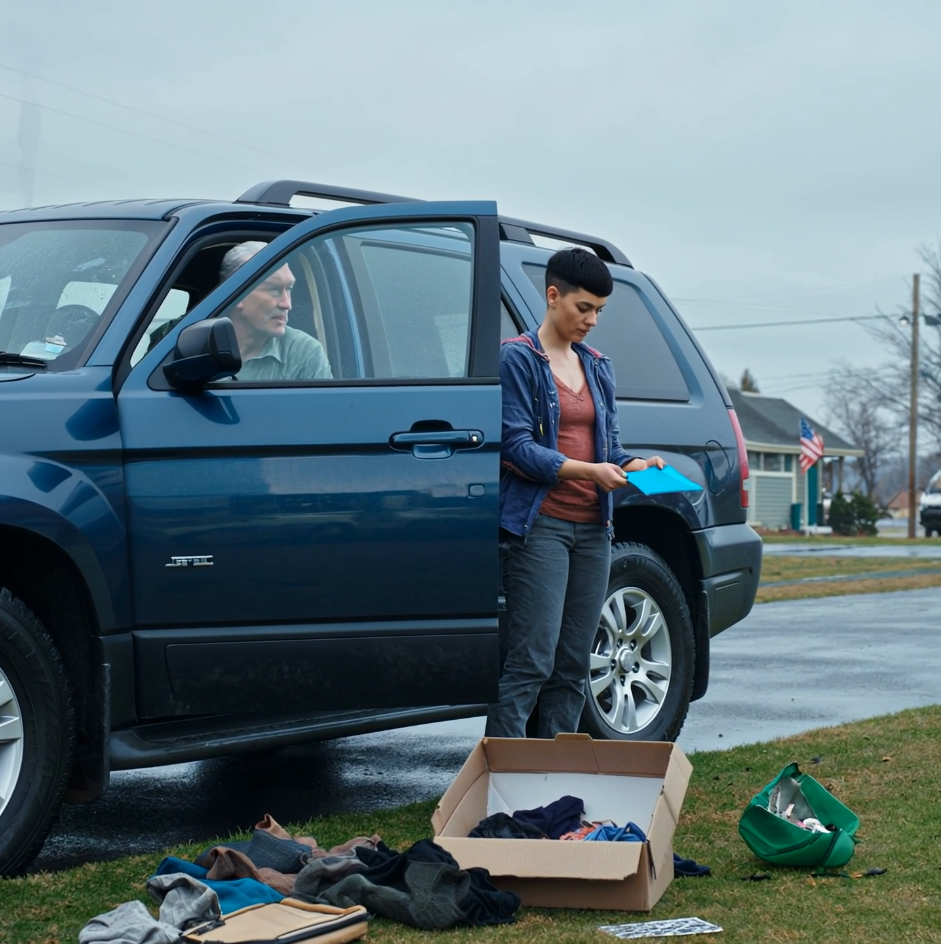 I came home and found my things dumped in the yard. My dad looked at me and said, “It’s trash. You should be grateful I cleaned up for you.”
