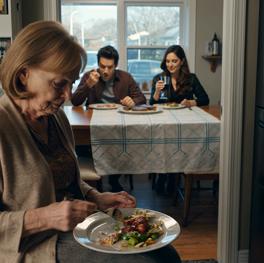 At Dinner, My Family Ate Steak And Gave Me Leftovers. At Dawn, Their Credit Cards All Stoppedf