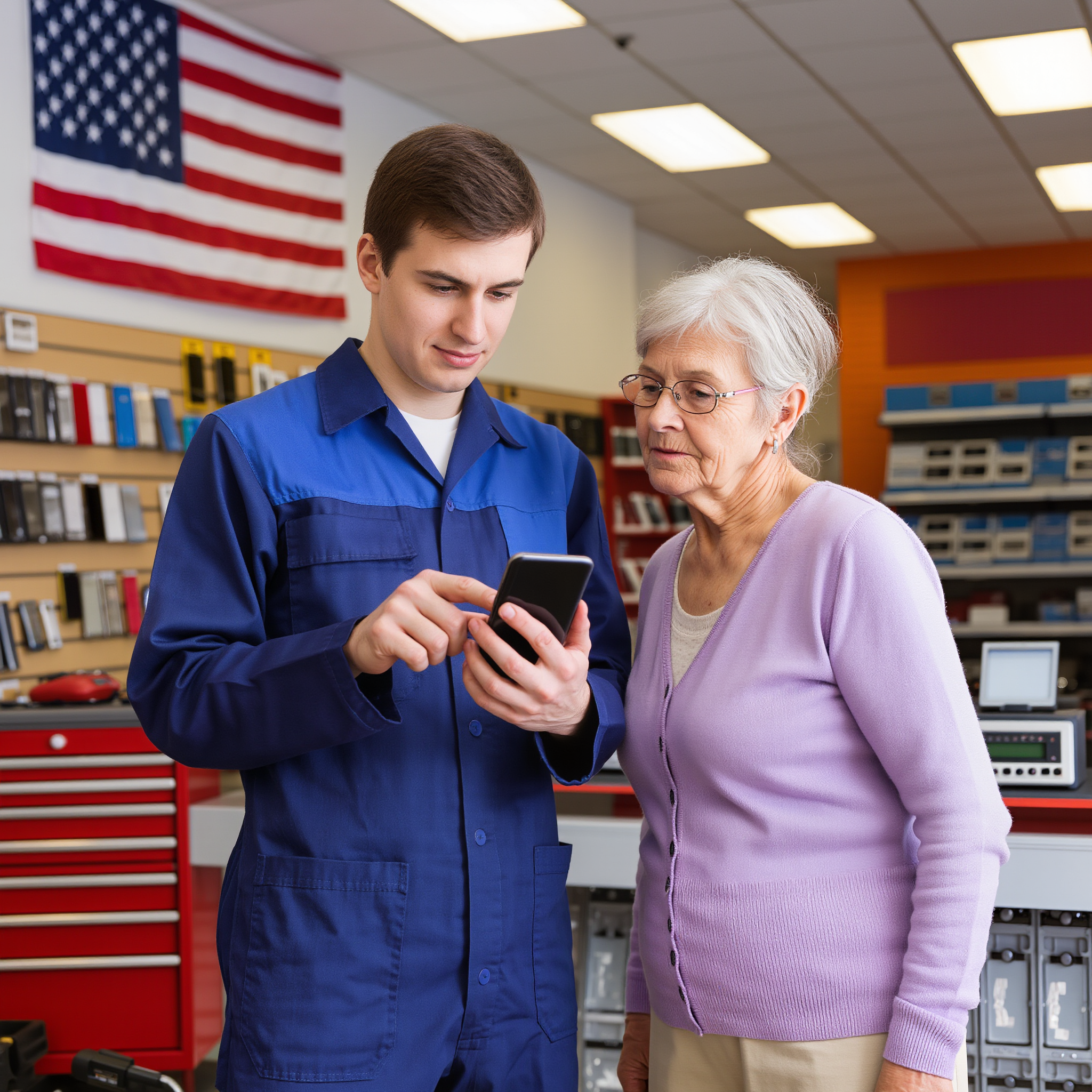 I took my son-in-law’s phone to the repair shop. The tech took one look at the screen, went pale, and told me to cancel every card I had.