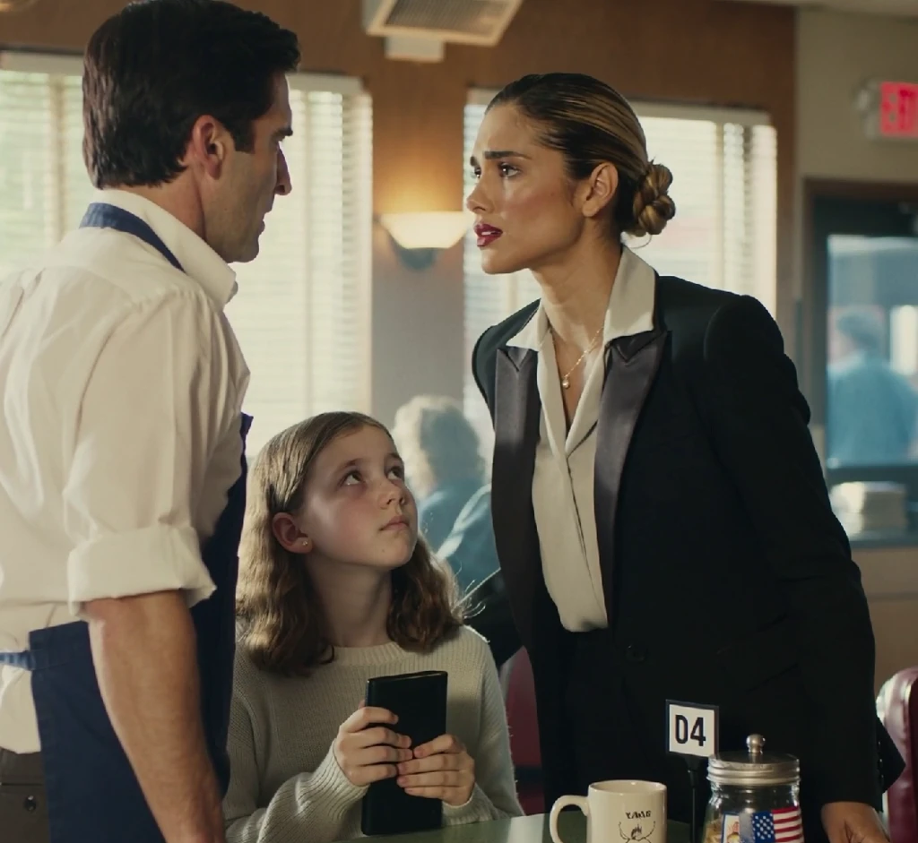 Single Dad Waiter Ignored the Billionaire CEO in Line—Until She Whispered, “Meet Your Daughter?”