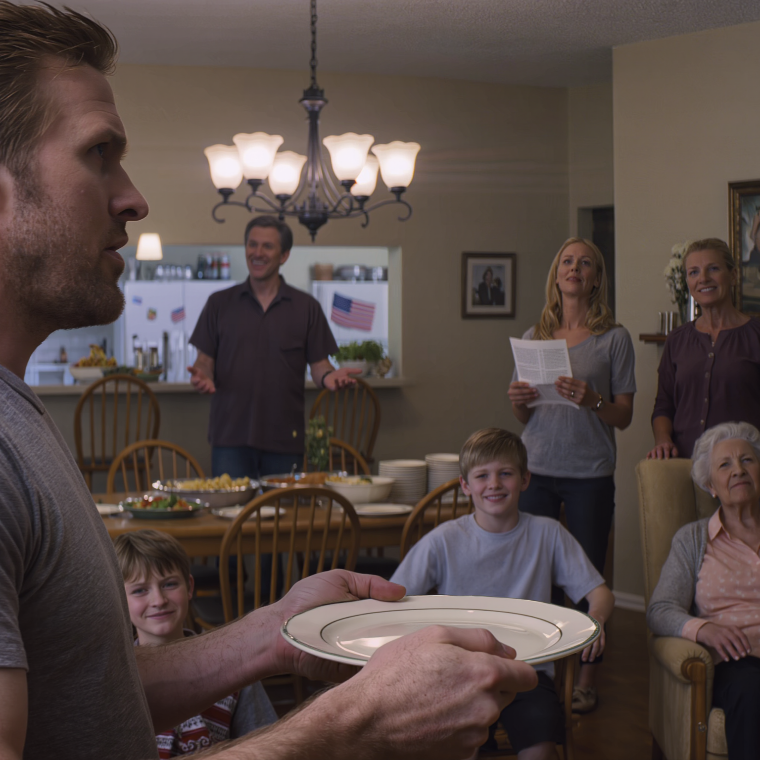 First family reunion in 5 years—the second i walked in, dad roared: “that ‘failure’ is back!” then he started a betting pool: “how long until he asks for money?”—mom handed out printed memes of my face for the whole family to laugh at—grandma coldly said: “i’ve removed you from the will”—i just held a plate of food, smiled, and said one sentence… 31 days later my phone blew up with 94 calls: “where did you get that?!”