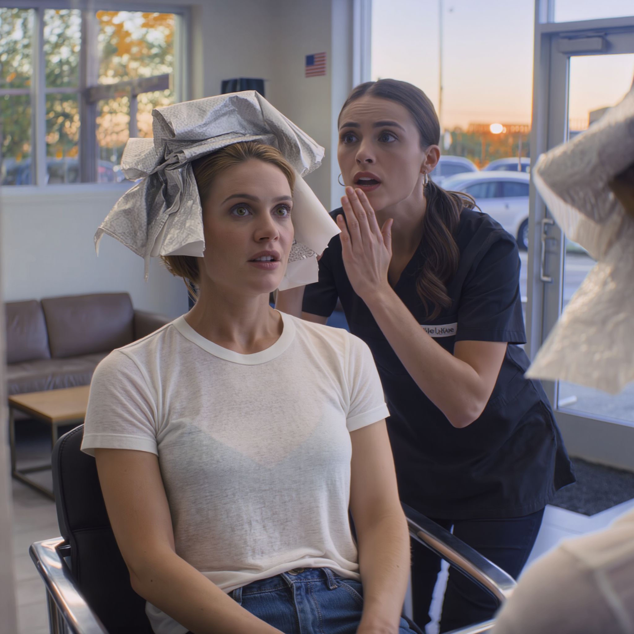 My Barber Stopped Cutting And Whispered “That’s Not Your Reflection” – When I Looked…