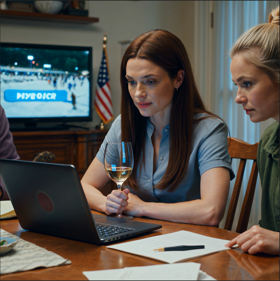 At dinner, my parents logged into my account with a forged ID. I just smiled and sipped wine — they didn’t know I’d linked that login to a silent FBI alarm… and the strangest part was how calm my hands looked on the stem of the glass.