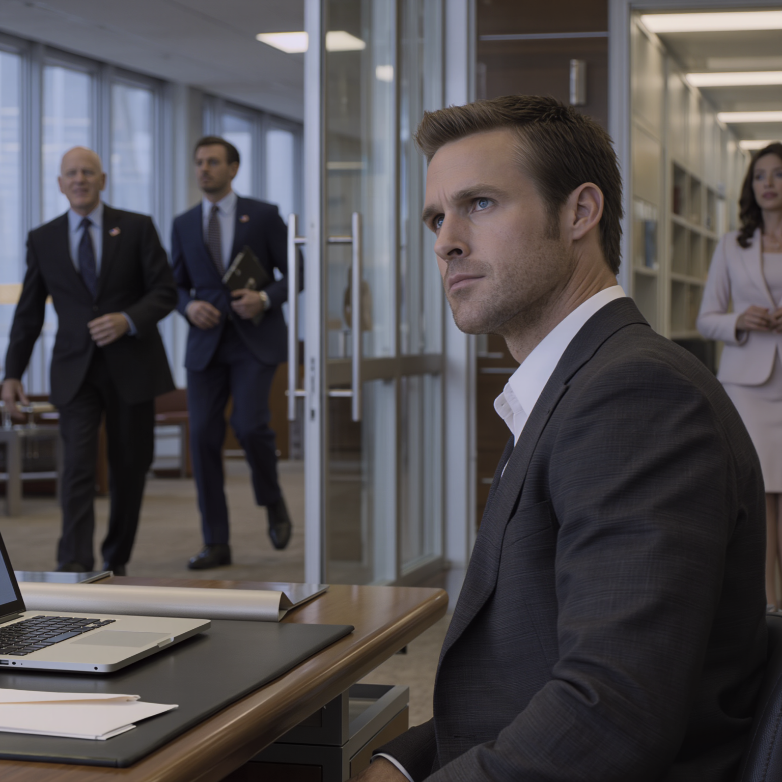 My father suspended me until I apologized to my sister. I just said, “All right.” The next morning, she smirked until she saw my empty desk and resignation letter. The company lawyer ran in pale. Tell me you didn’t post it. My father’s smile died on the spot.