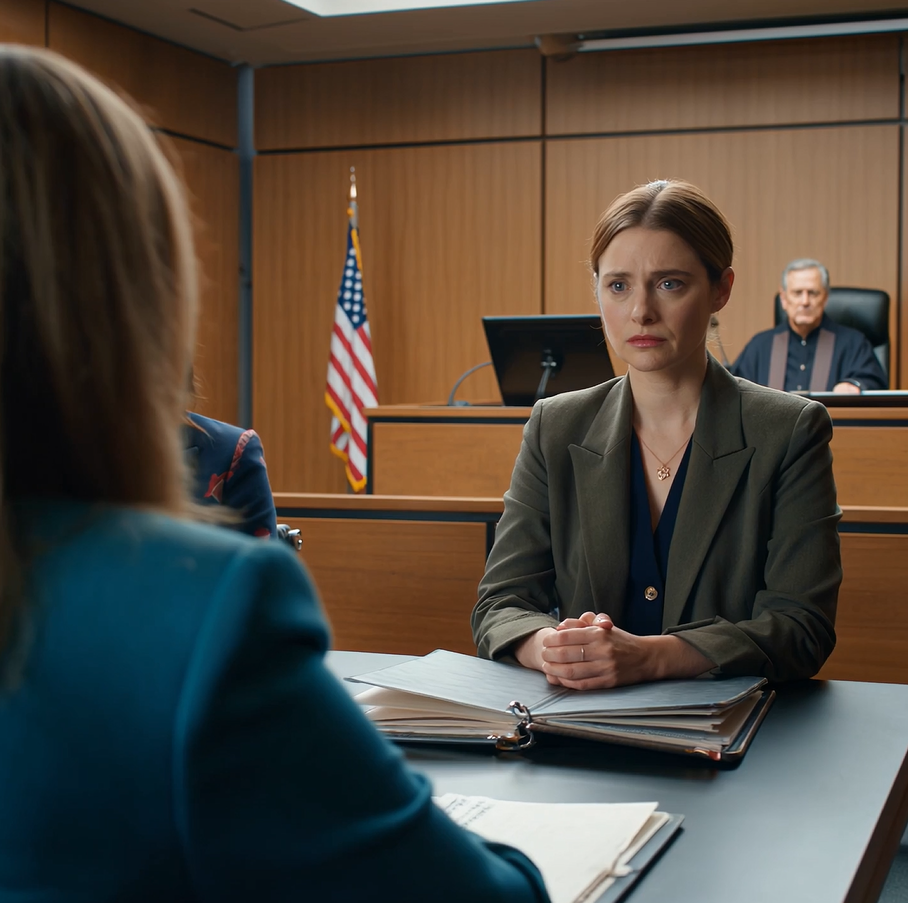 My sister dumped her baby on my doorstep and then disappeared. My parents told me, “She’s your burden now.” Ten years later, they suddenly sued me for custody, claiming I had kept them apart. But when I handed the judge a sealed folder, his eyes widened. He looked up and asked, “Do they even know what you have?” I just nodded and got ready to speak.