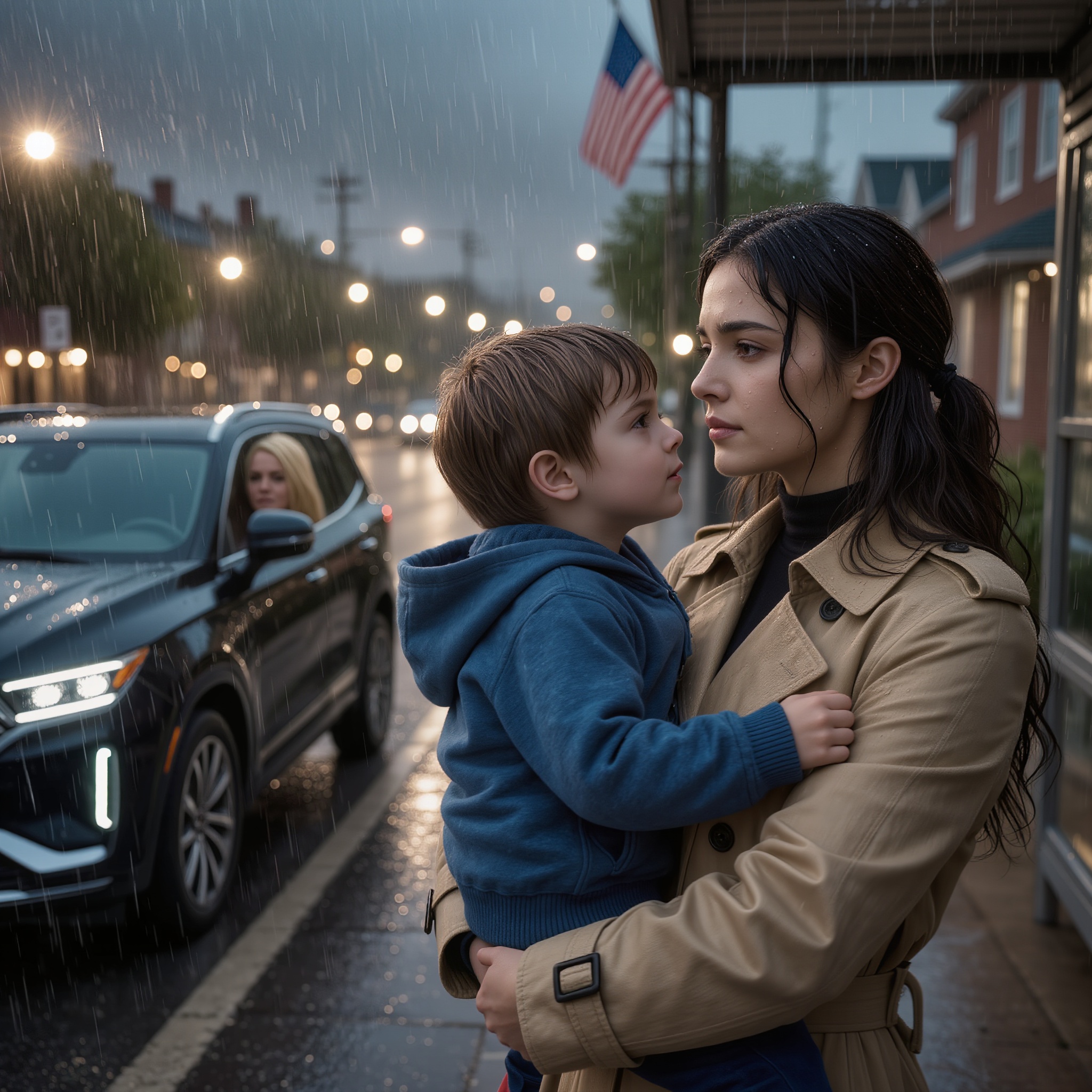 My husband cut off contact for three years, his family told my child and me to move out: ‘You should find another place to live!’ On a rainy night, I held my 5-year-old son, standing and waiting for the bus. His older sister drove a luxury car up, stopped right in front of me and said: ‘Get in, I have something very important I want to tell you.’