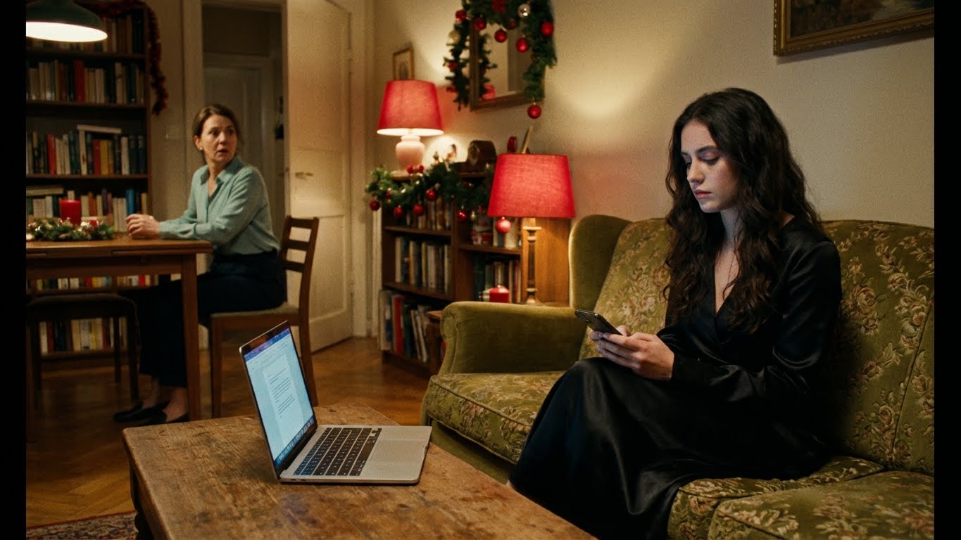 My Mom Mocked Me At Dinner: “We Only Invited You Out Of Pity. Don’t Stay Long.” My Brother Laughed: “You’re A Failure.” They Invited Me To New Year’s Dinner Just To Humiliate Me. I Just Smiled, Took A Sip Of My Drink, And Quietly Left. One Week Later — The Family Cabin Was Sold. The Joint Accounts Were Closed. THEN THE BANK STATEMENTS STARTED ARRIVING