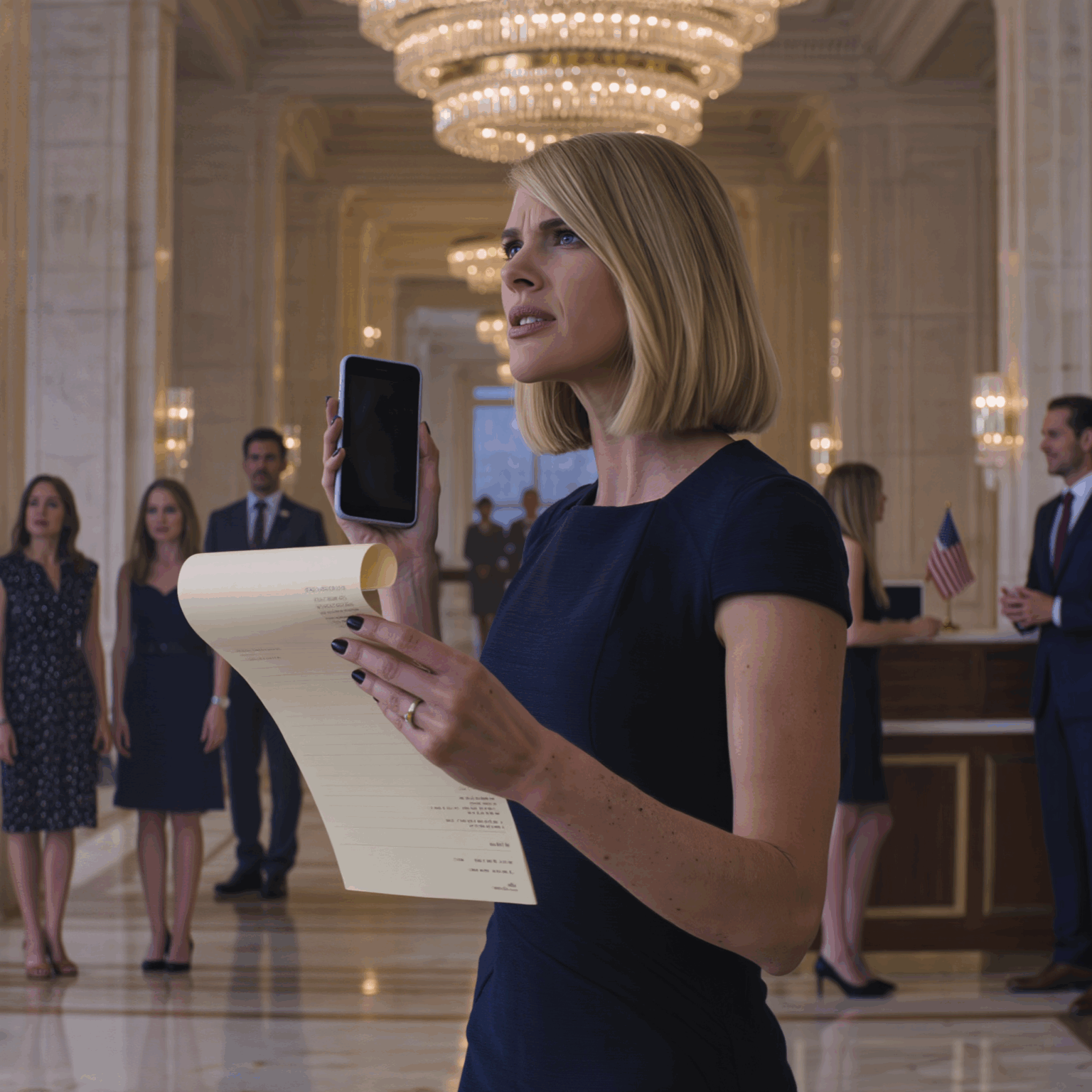 At My Sister’s Engagement, Mom Announced: “She Deserves Everything For This Night.” Everyone Cheered. Then The Planner Handed Me The $12,000 Invoice. I Smiled, Pulled Out My Phone And Their Cheers Stopped Cold.