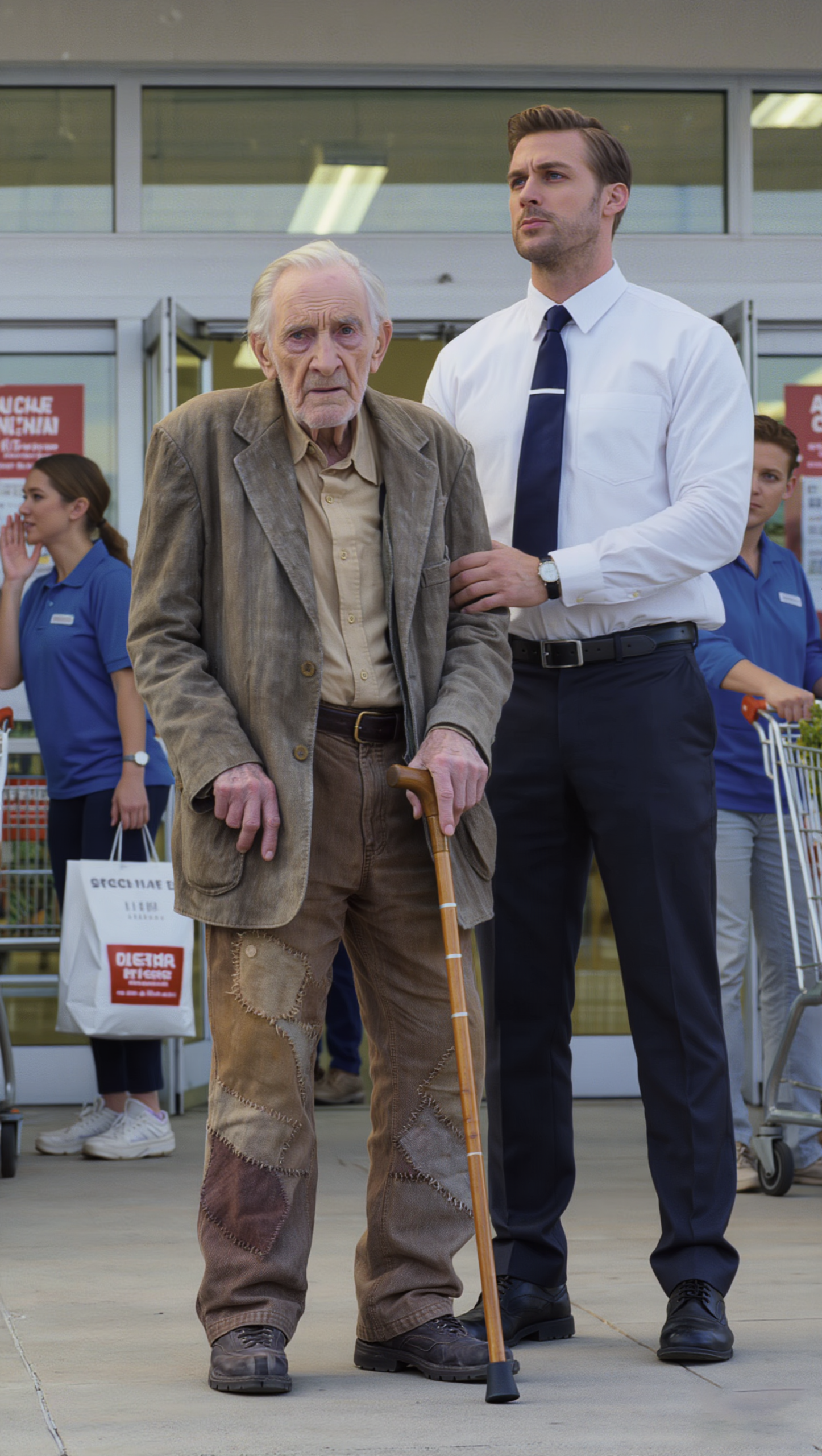 At Ninety, I Disguised Myself as Struggling Old Man and Walked Into My Own Supermarket—What Happened Changed My Legacy Forever