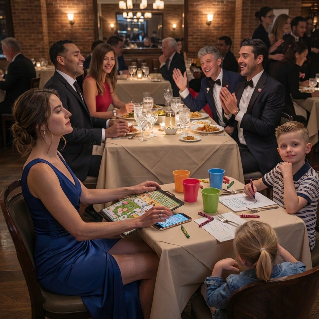 Family Invited Me to Fancy Dinner but Seated Me at Children’s Table While Siblings Sat With Adults