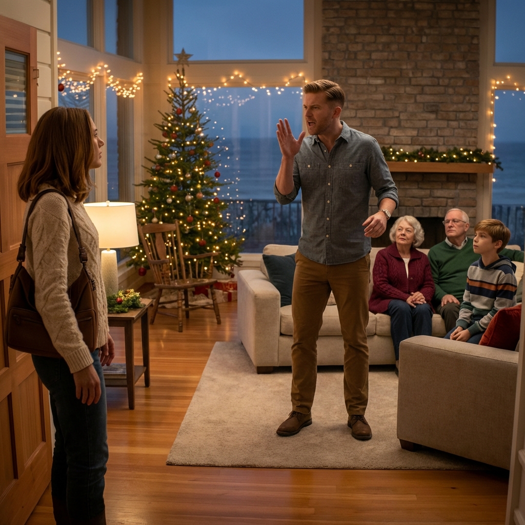 I Just Wanted To Spend A Quiet Weekend At My Beach House, But My Sister’s Husband Was Already There With His Entire Family And Yelled, “Why Is This Parasite Here? Get The Hell Out!” I Smiled And Said, “Sure, I’m Leaving” But What Happened Next Made Him REGRET EVER SAYING THAT