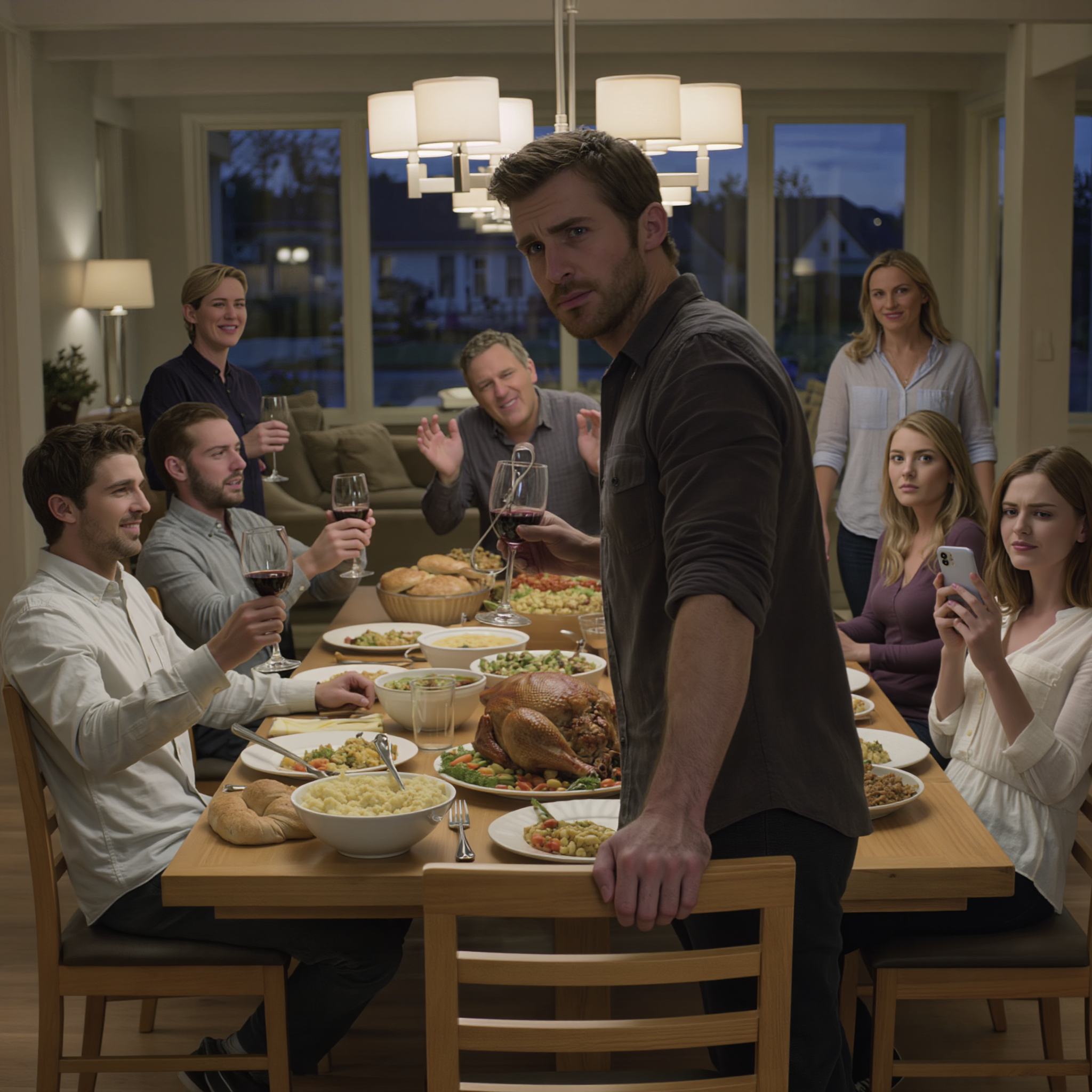 My dad screamed right in my face: “All you ever do is take, you’ve never given this family anything! If you have even a shred of self-respect, get the hell out of this house!” I quietly grabbed my suitcase and walked out — one month later, my little sister called me, sobbing her heart out, and all she got back was a 12-word reply that left everyone who heard it stunned into silence.