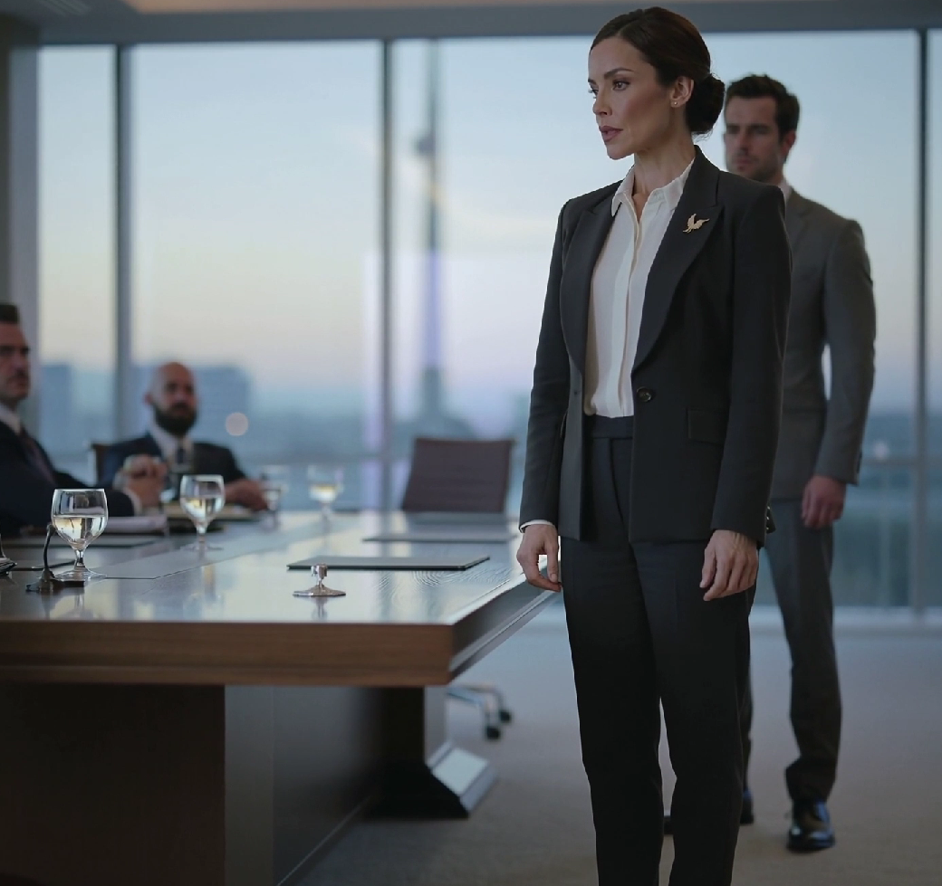 “She signed the divorce papers, tore up the pregnancy test, and left in tears. 5 years later, She…