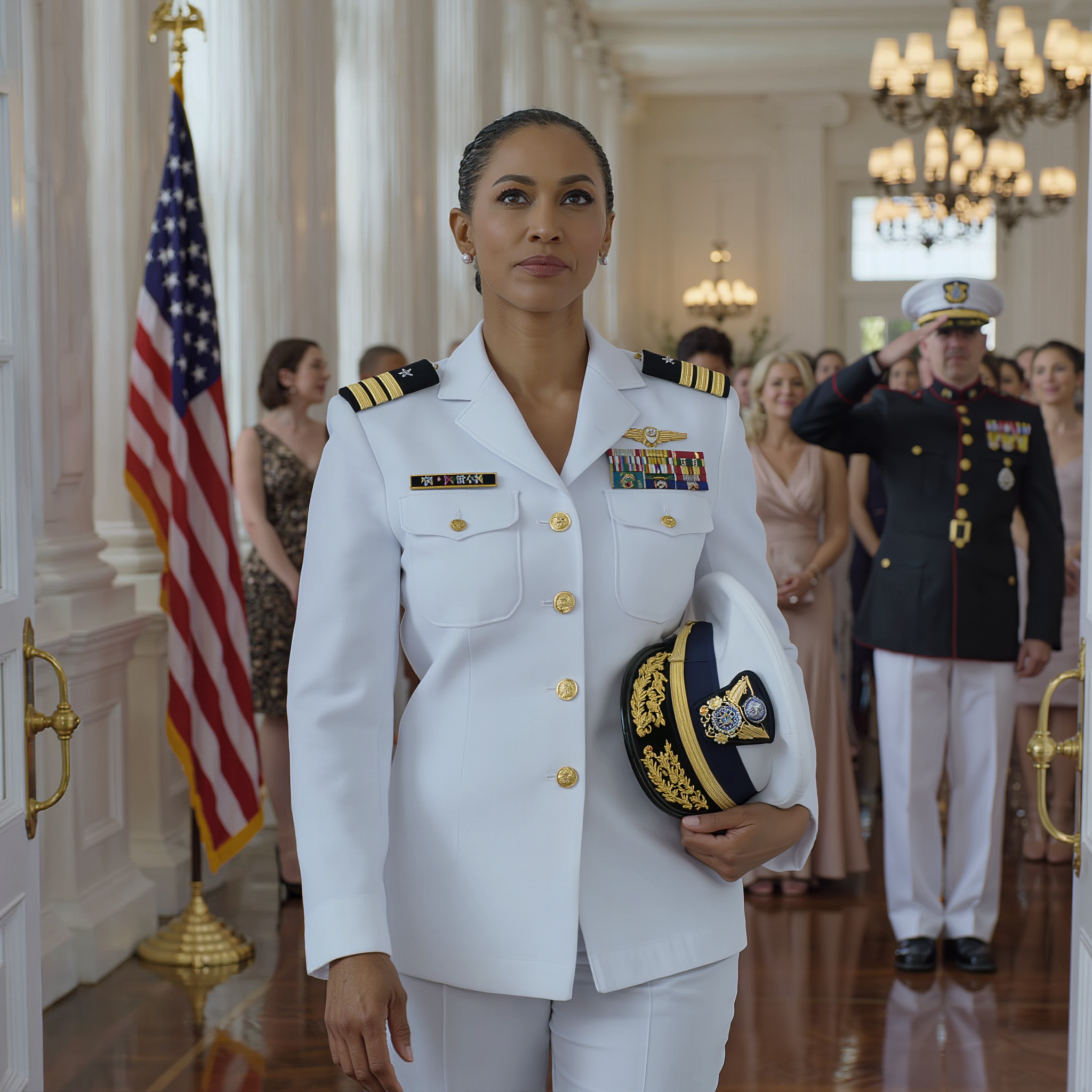 My parents once said I was ‘untrustworthy,’ so after 17 years I chose to show up at my brother’s wedding. I stopped at the entrance, dress uniform neat, letting the truth speak for itself. When I walked in, his commander hesitated and formally confirmed: ‘Colonel, is that you, ma’am?’ The whole hall fell silent; my parents were nearly out of breath — and I just smiled.