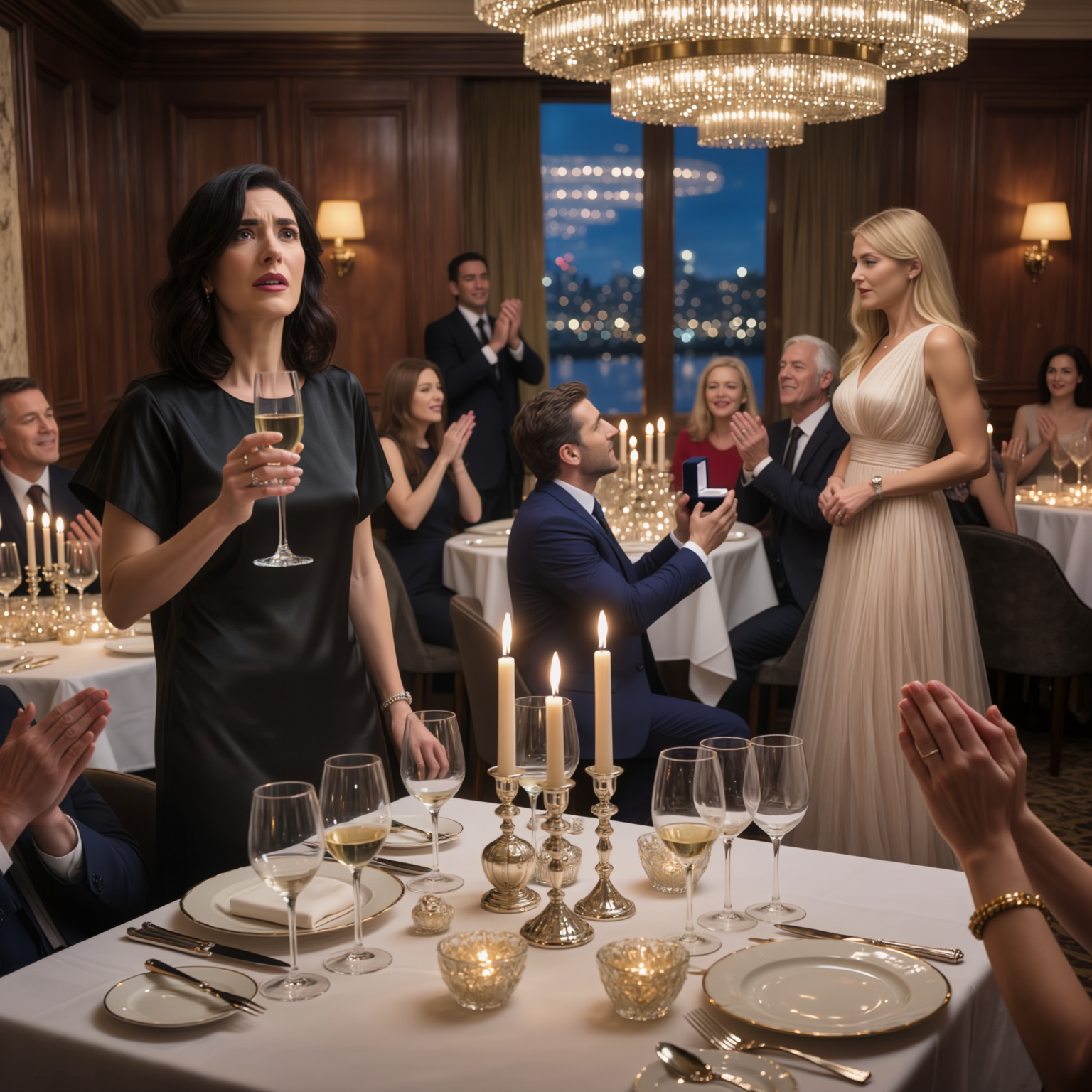 He proposed to his mistress at our anniversary dinner… and thought I’d quietly sign my life away first