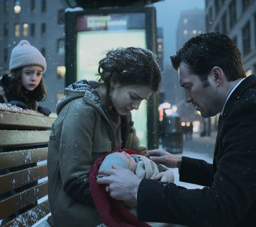 “Daddy, Her baby is freezing!”-How a CEO single dad and his little girl saved a homeless mother