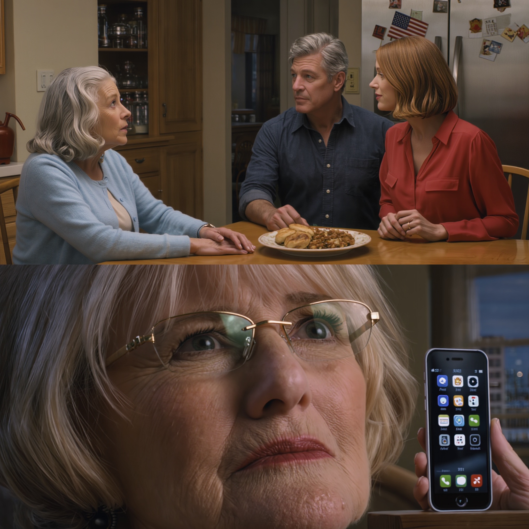 My daughter-in-law looked me straight in the eye and coldly said, “My family comes first, you should be put last.” My son sat next to her, silently nodding. I froze, then calmly replied, “Good to know,” stood up and drove back to my small apartment. A few days later, my phone screen lit up with more than 120 missed calls.