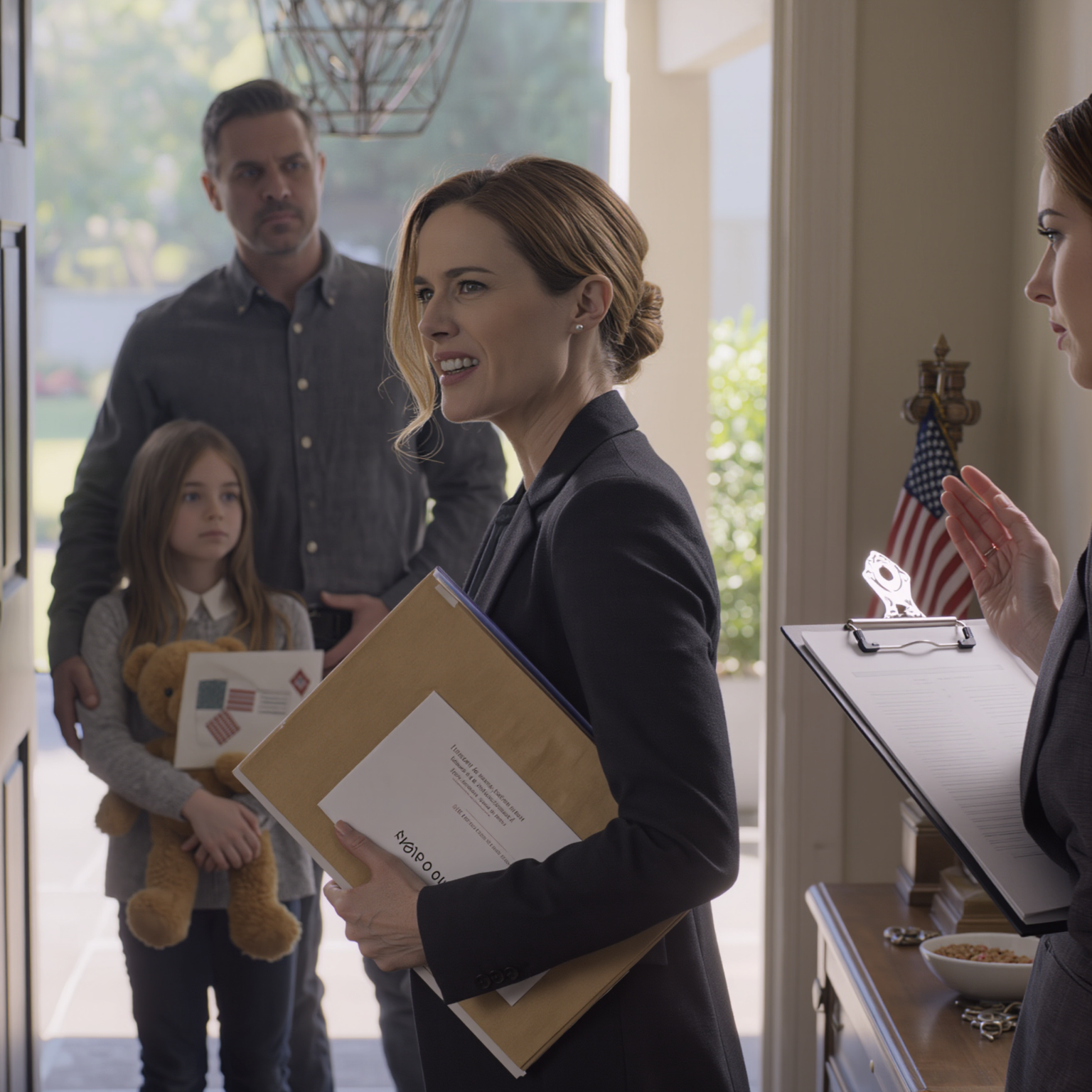 My 6-year-old adopted daughter was told to “wait in the hallway” at my mom’s 60th birthday party — “This part is for family only” — I didn’t argue, I just took her hand and went home… but when the reunion came, I made one tiny change and the whole family started to “lose it”…