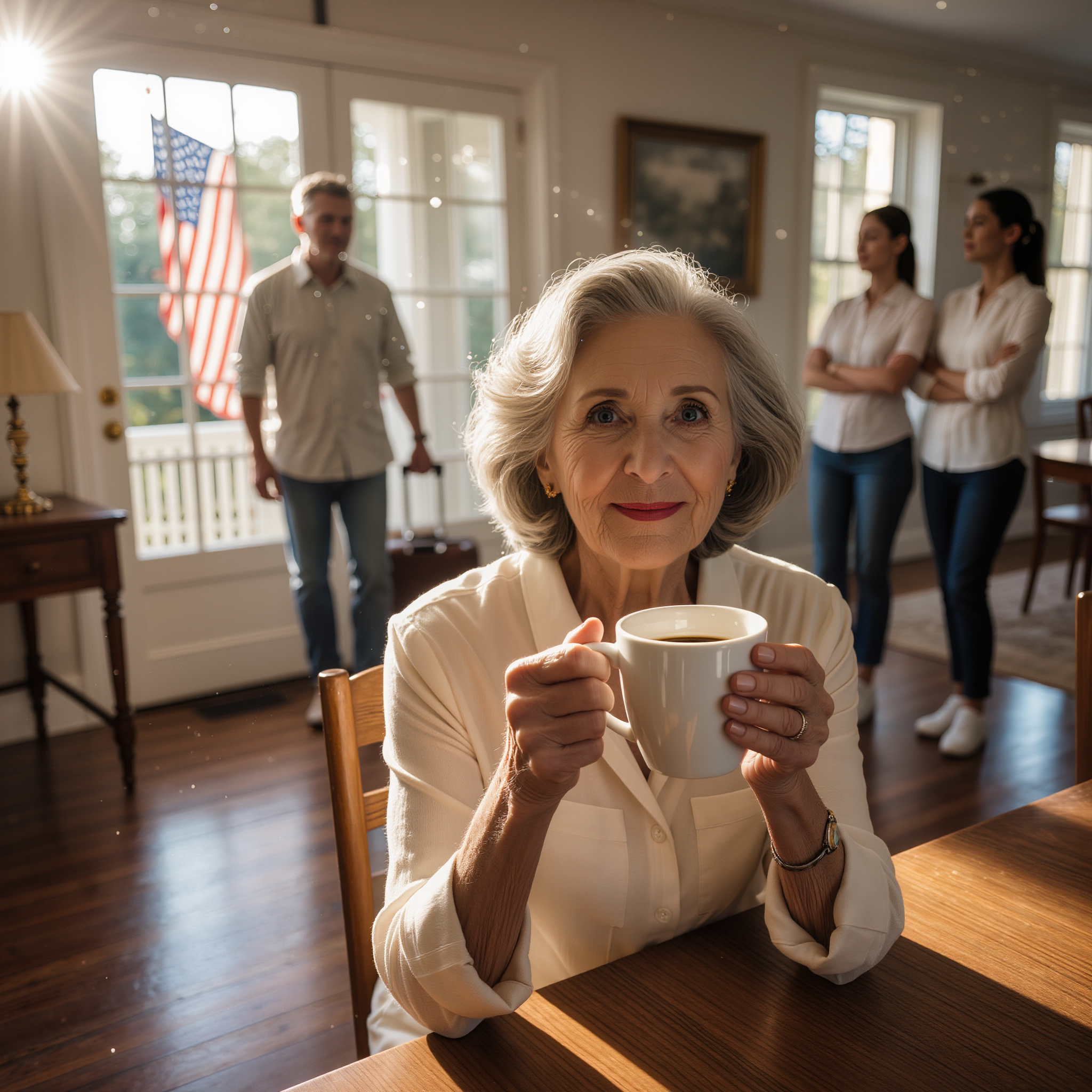 ‘You can use the guest room. If you’re not comfortable, you can look for another place,’ my son said quietly after my daughter-in-law walked in. That night, I packed my bags and left. But a few days later, the confident smile on her face faded, and everything at home started to change.