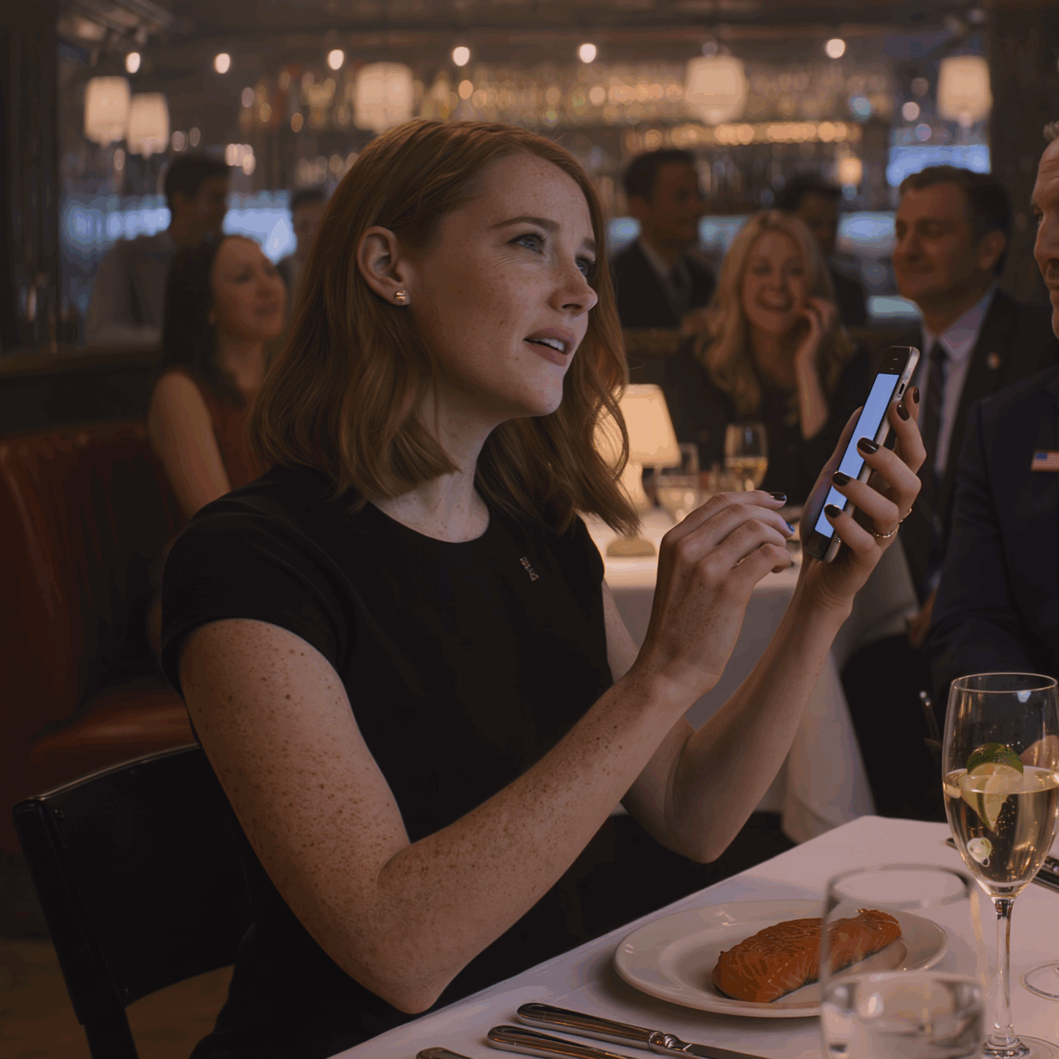 My Sister’s New Boyfriend Mocked Me At Dinner -Everyone Laughed. Mom Told Me To ‘Stop Making The Family Look Bad.’ Dad Added: ‘Some People Just Can’t Handle A Little Teasing!’ Sister Agreed: ‘Finally Someone Who Sees Her For What She Really Is!’ So I Let Them Talk… Until He Mentioned His Job Then I -Pulled Out My Phone – Their Faces Went Pale…