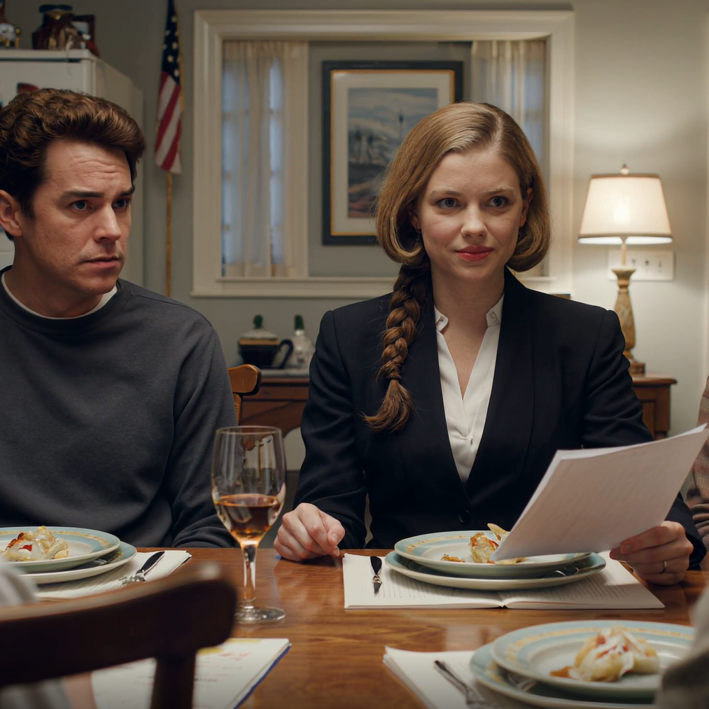 During the meal, my mother calmly said, “You are no longer in the will,” and the whole family burst out laughing. I still sat there calmly and gently replied, “It’s okay. I already have my own assets, which are even bigger than yours.”