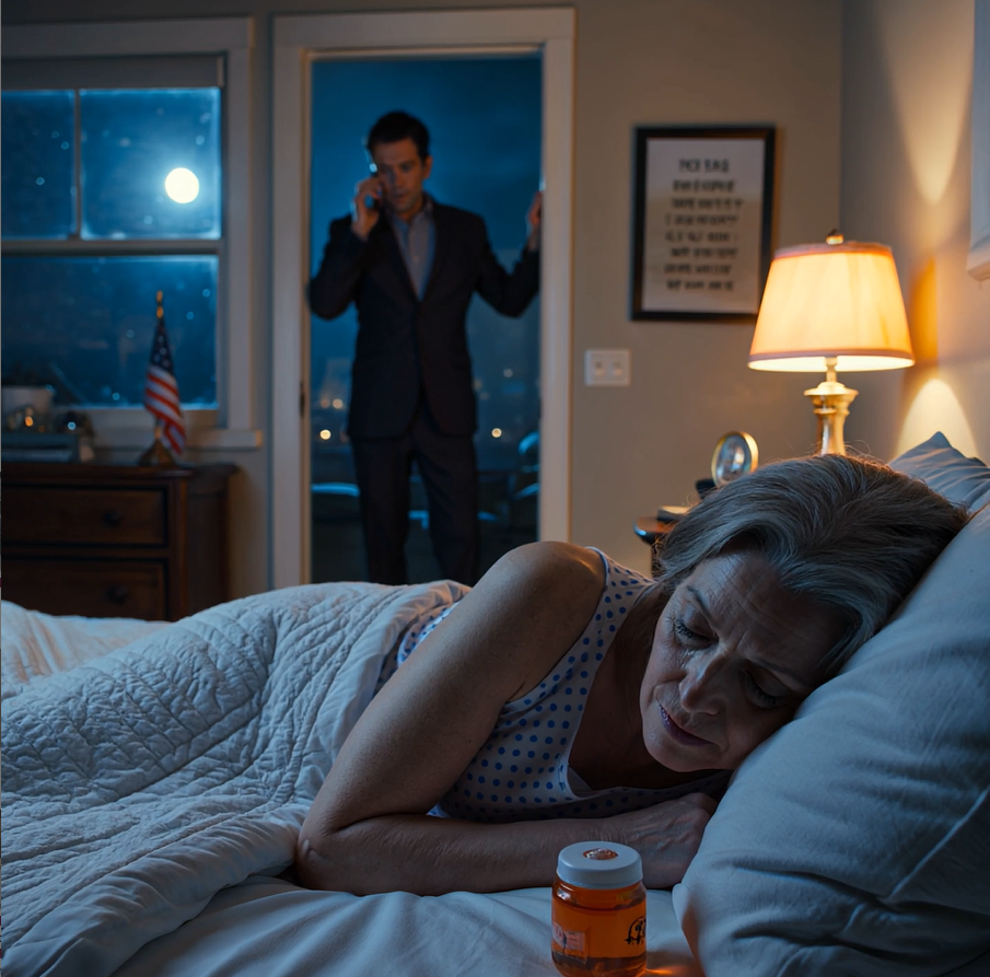 I woke up in the middle of the night and heard my son’s voice: “Why is she still alive? You promised.” I wasn’t asleep — I had only been pretending. But what happened next changed everything.