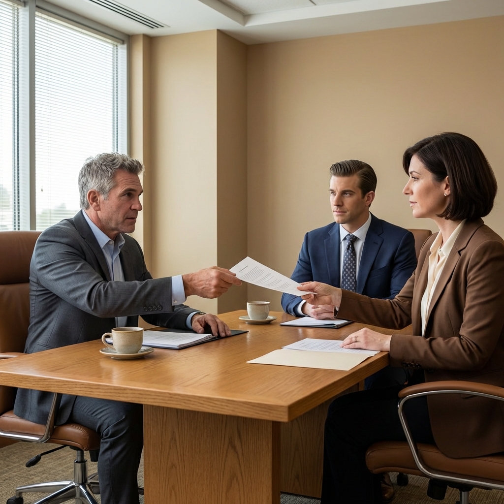 My Younger Brother Demanded Half My Business In Mediation, But When I Showed One Document, He…