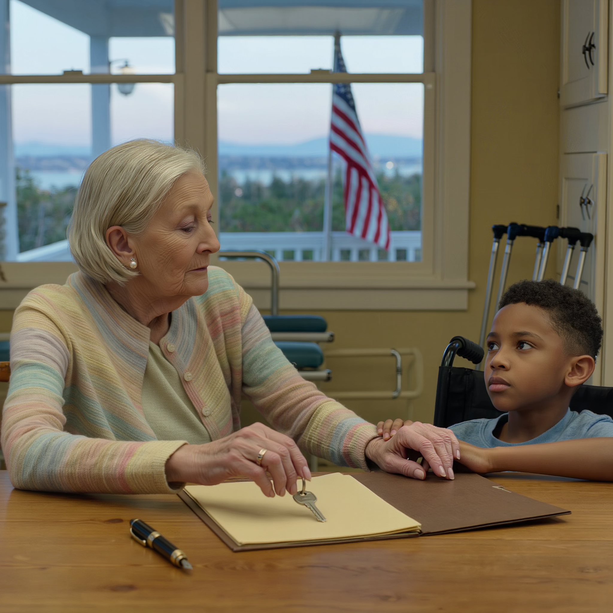 They Left Their ‘Disabled’ Son At Home With His Grandmother And Went On A Cruise. They Texted, ‘We Need To Rest, Take Care Of Yourself, Goodbye, Dear Mom!’ When They Learned The House Had Been Sold, The Couple Rushed Back Anxiously. But It Didn’t End There — The ‘Good’ Things Waiting For Them In The New House Would Prove Decisive.