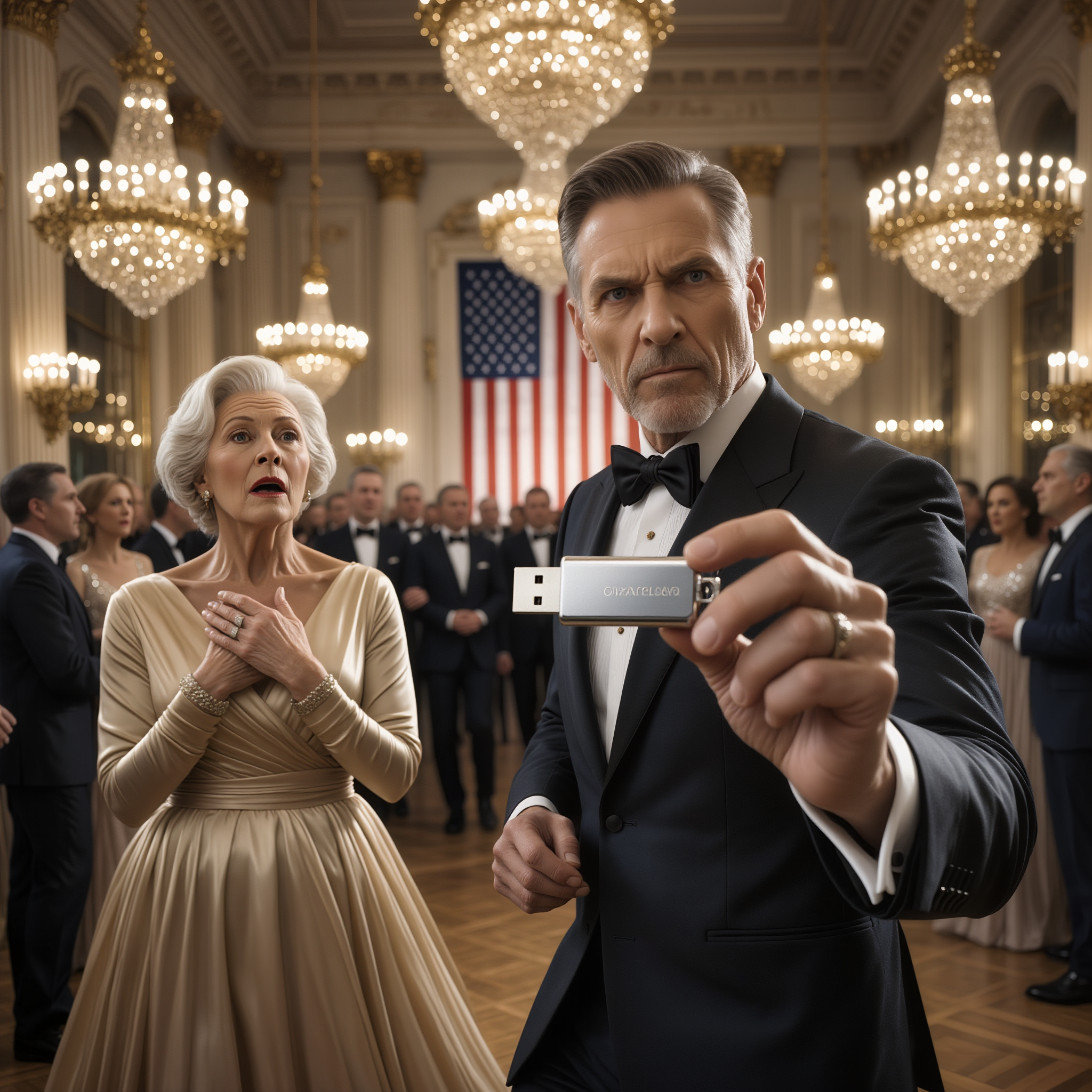 My daughter’s wedding was going perfectly until her mother-in-law grabbed the microphone and said, “My son deserves someone better. Love makes people stubborn.” The entire room fell silent. My daughter’s face turned pale… I calmly walked over, took the microphone, and said what needed to be said… She started the fight, and I decided how it would end.