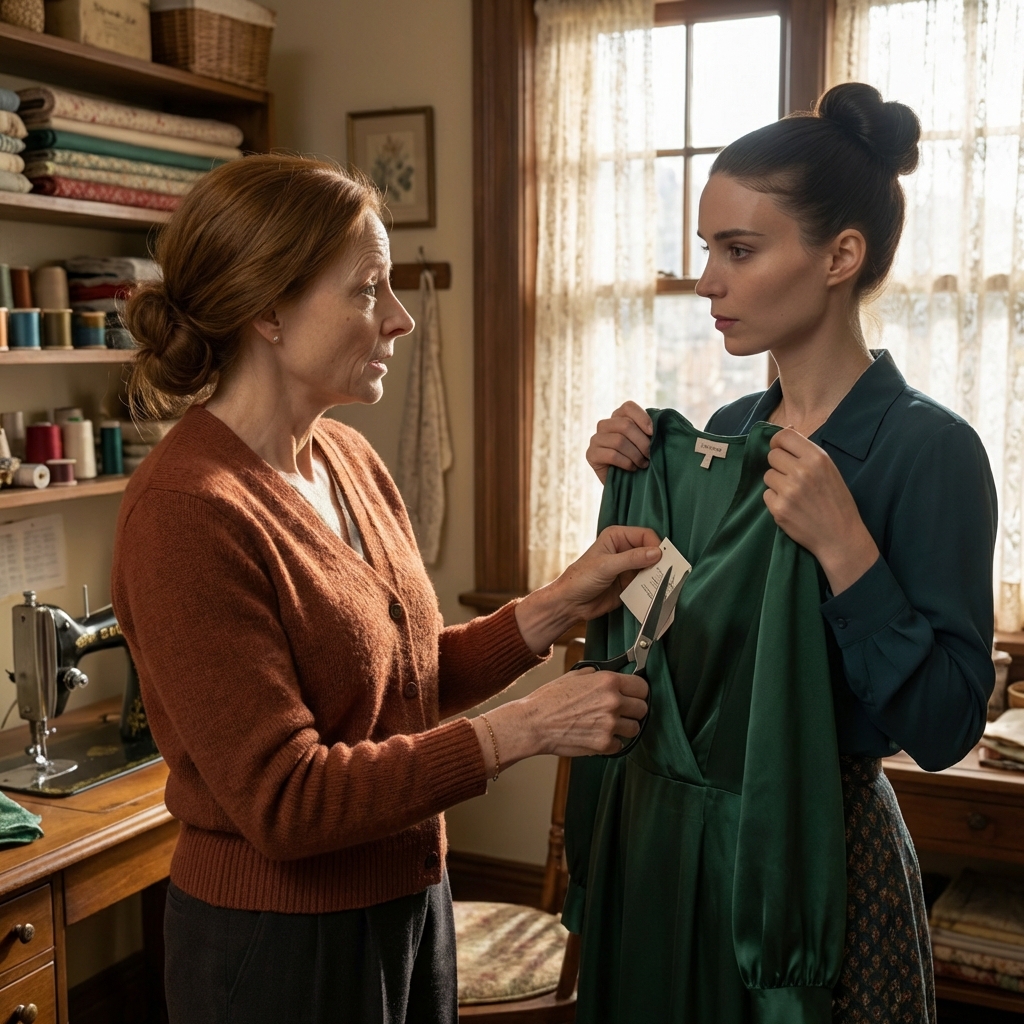 On the night before my birthday, my late father suddenly appeared in a dream and said, “Don’t wear the green dress your husband gave you!” When the seamstress brought the dress, I froze when I realized that the dress was green exactly as in the dream – and that was only the beginning of everything.