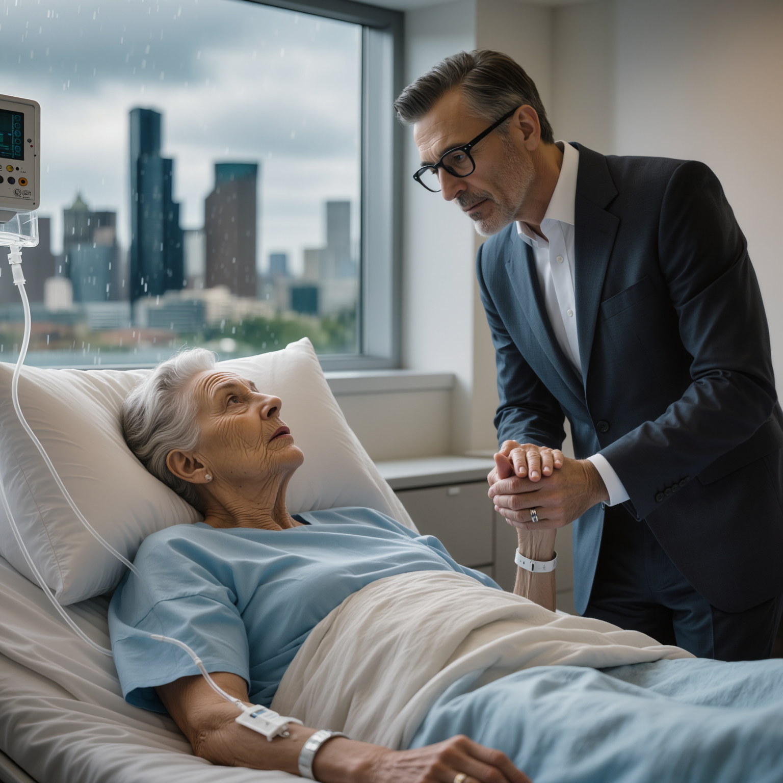 My kids walked out after my heart procedure—then a stranger in a suit took my hand… and my whole life split in two