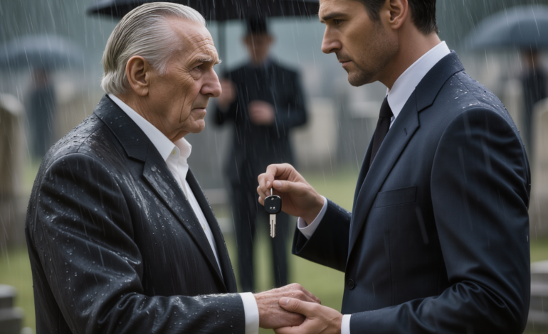 The day my son told me my good life was over… at my wife’s funeral